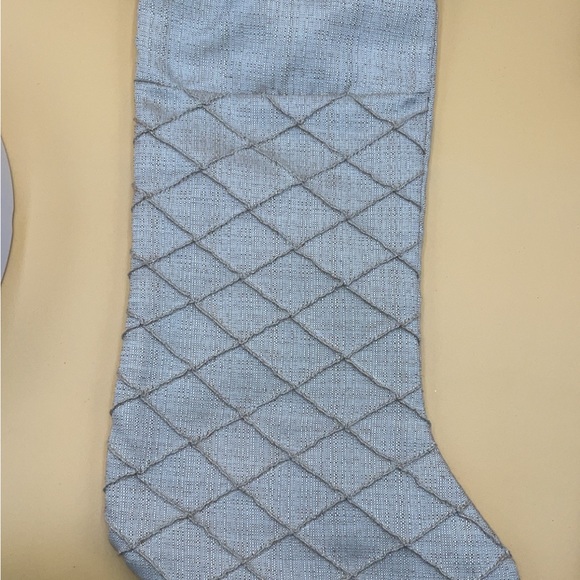 Elegant Christmas stockings, ivory, deep red, forest green - Picture 2 of 5